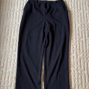 Sag Harbor petite black dress pants. Sz 14